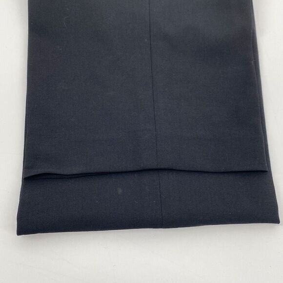 Ann Taylor Women's Wool Blend Tailored Fit Trouser Pants Plain Black Size 10 - Picture 5 of 9